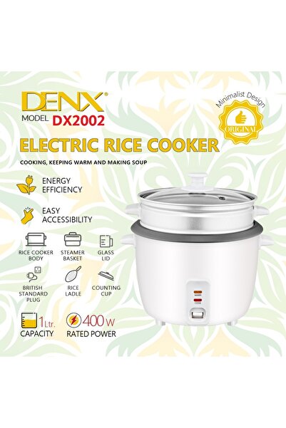 Denx DX2002 - Rice cooker 1L