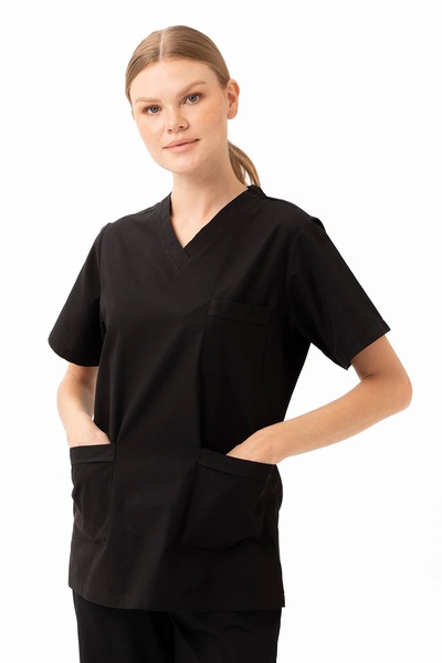 Kardelen İş Elbiseleri زي سانتولينا برقبة على شكل حرف V - فرك مريح ومتين للأط...