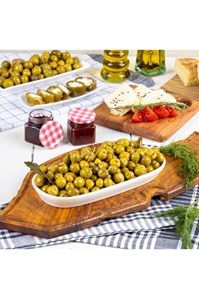 Yöre Hatay Halhalı Taş Kırma Yeşil Zeytin 2 kg