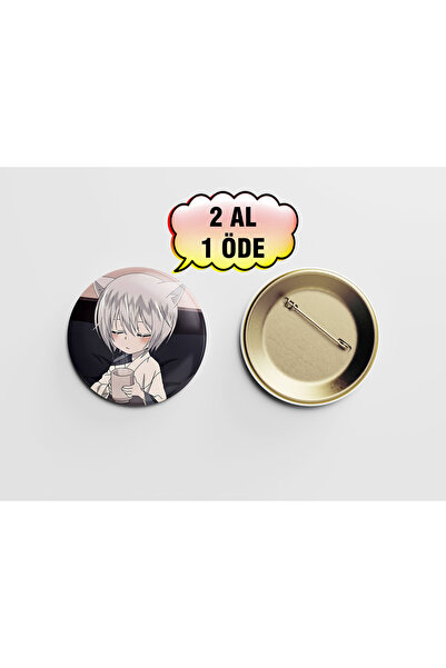 Akumastik Kamisama Kiss Tomoe 1 adet 44mm Arkası İğneli Buton Rozet - Anime