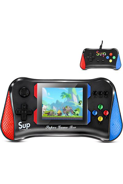 SUP Video Game Console X7M Handheld Game Player HD/AV Output Built-in 500 Games