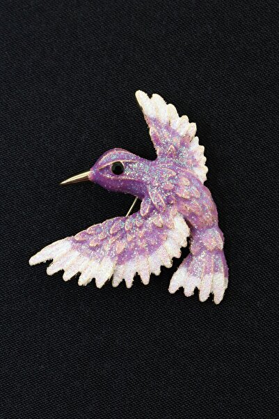 KEEBA Özgürlüğün simgesi Alaycı kuş broş kuşlu tasarım unisex erkek kadın yak...