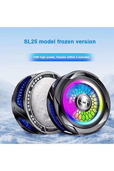 RADOON Sl-25 Oyuncu Performans Rgb Tablet Ve Telefon Fanı