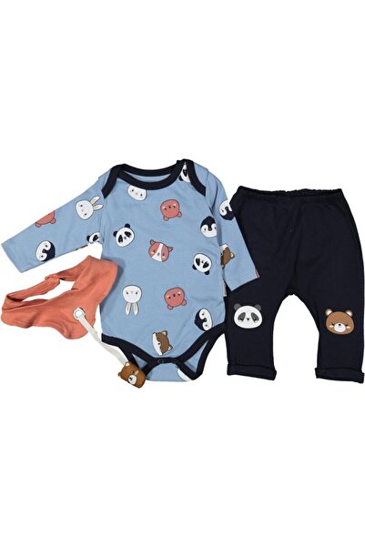 Necix's Jojovu Baby Boy Badi 3 Piece Set 100% Cotton