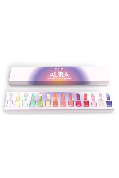 Pastel 2025 Summer Collection Aura 14 Lü Oje Set
