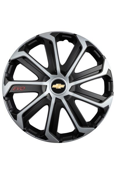 OEM Set de 4 capace de roți pentru Chevrolet, model Evo, R15, CHEVROLET