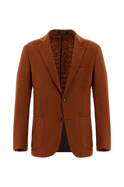 Abdullah Kiğılı Slim Fit Slim Fit Italian Wool Knitted Jacket