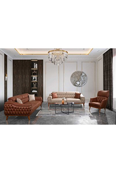 inegölmobilyası Sonat Koltuk Takımı 3+3+1