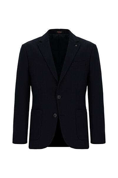 Kiğılı Slim Fit Slim Fit Woolen Patterned Jacket