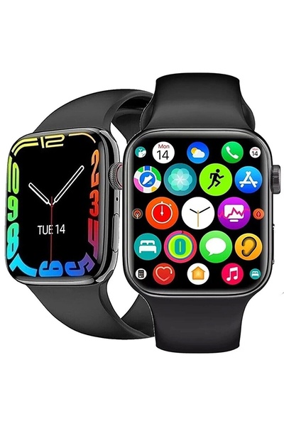 LaraThec OPPO RENO5 LİTE Uyumlu Premium Set Full Ekran Akıllı Saat Aynalı Powerbankli Kulaklık