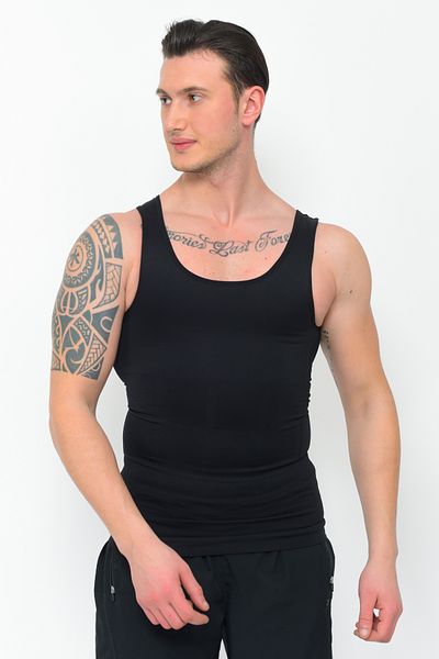 giyindegel Belly Chest Enhancer Firming Fit Appearance, Posture Support, Daily Use Men's Corset Undershirt