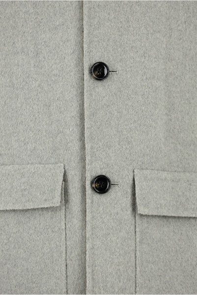 Kiğılı Yünlü Klasik Kaban