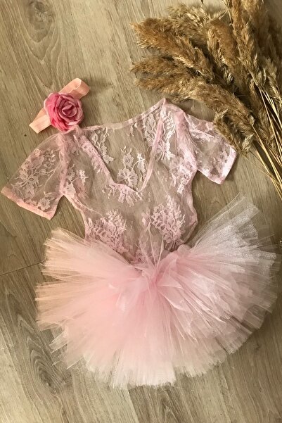 RAY TİCARET بدلة أطفال حديثي الولادة للتصوير الفوتوغرافي، بذلة من الدانتيل لل...