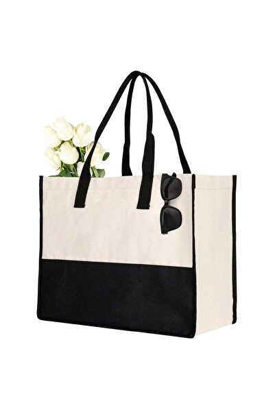 yako Canvas bez çanta büyük kapasiteli 45*35*19