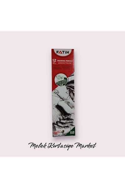 Fatih Graduated Pencil 12pcs 5b(DRAWING PENCILS)