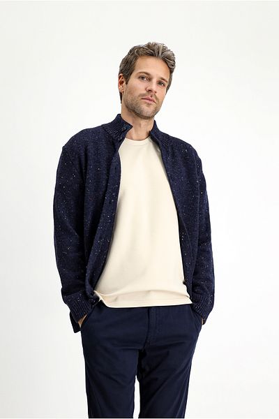 Kiğılı Patterned Wool Knitwear Cardigan