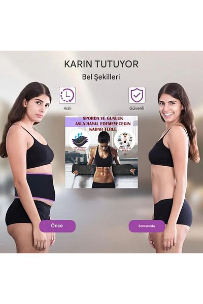 SAUNA SUIT Thermal Sweater Unisex Waist Belly Basin Postpartum, Daily Use, Fitness Sports Waist Corset