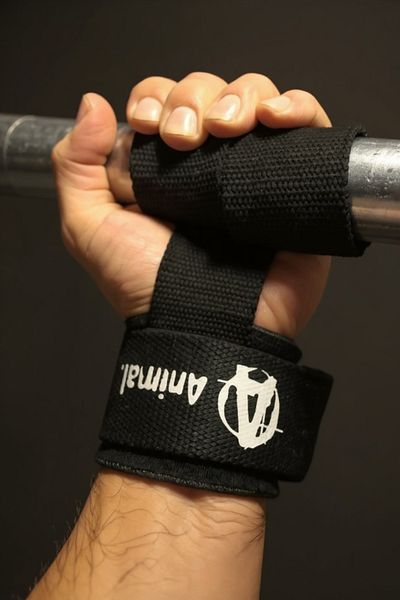 DSport Big Rich Pro Lifting Straps – Grip Strengthener Black Athlete Strap