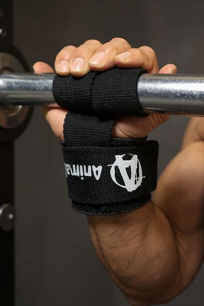 DSport Big Rich Pro Lifting Straps – Grip Strengthener Black Athlete Strap