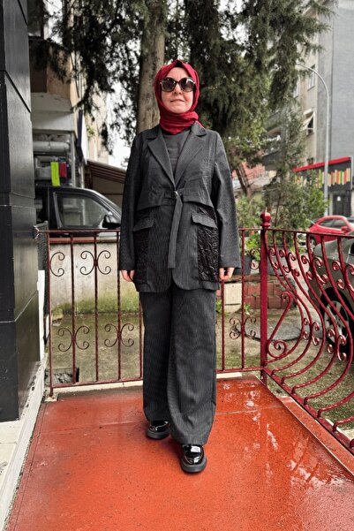 Ghisa Black Suit - 25Ygstkm3074 Model