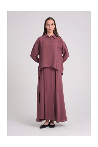 qooq Olbis Skirt Plum 25Ss516