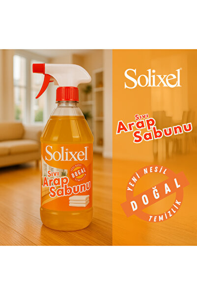 SOLİXEL Kıvamlı Sıvı Arap Sabunu 1 Litre Yeni Nesil Doğal Temizlik