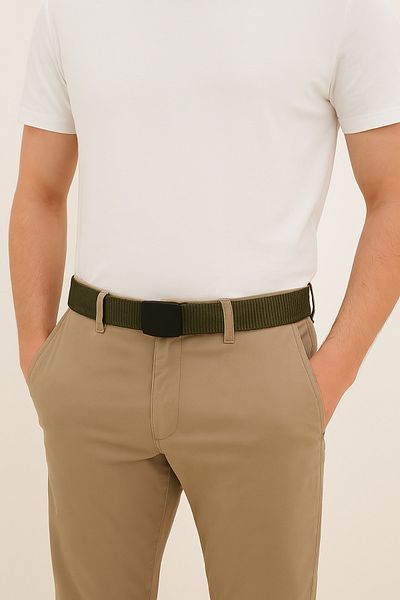 Çantacım Cloth Belt Tactical Anti Allergic Plastic Buckle