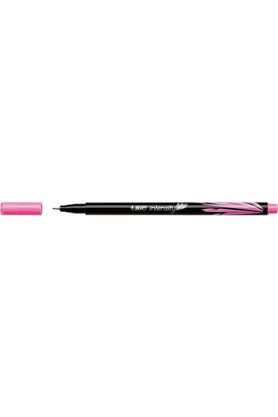 Bic قلم ذو طرف لباد وردي اللون -942065