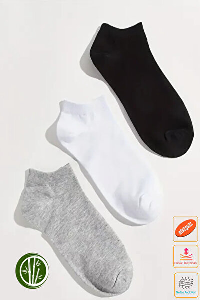 Esinti Дамски бамбукови невидими чорапи за маратонки, 12 чифта | Безшевни, ароматизирани, меки