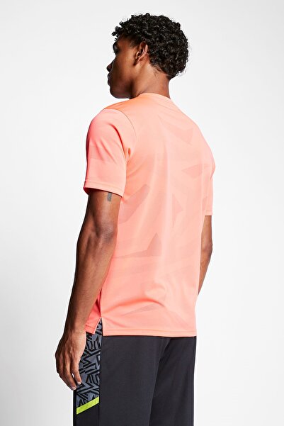 Lescon 23B-1038 Ανδρικό κοντομάνικο μπλουζάκι νέον ροζ