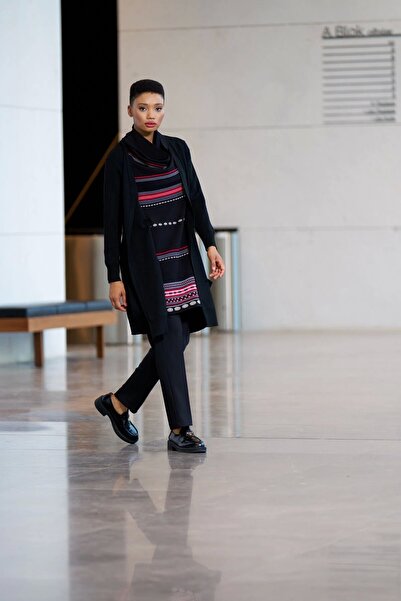 MissWhence Hırka Görünümlü Uzun Triko Tunik Miss220