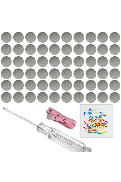 Choice Grey Grid 60 Pcs Car Roof Fasteners Roof Cloth Fall Off Repair Buckle Roof Cloth Drooping Fixed Buck