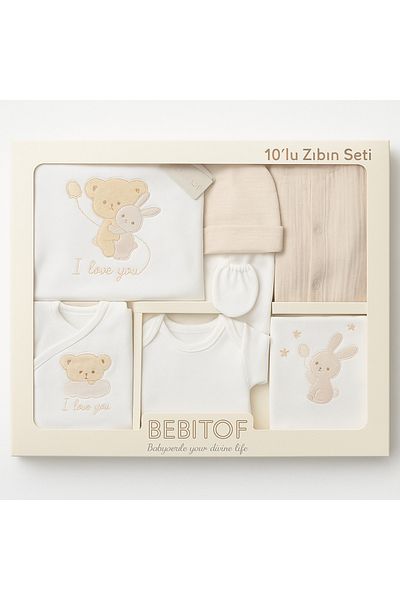 Bebitof Cute Teddy Bear Rabbit 10Pcs Hospital Release