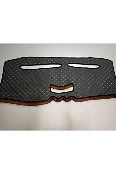 zermatt Ford Transit Torpido Örtüsü 2006 -2014 gri Deri beyaz