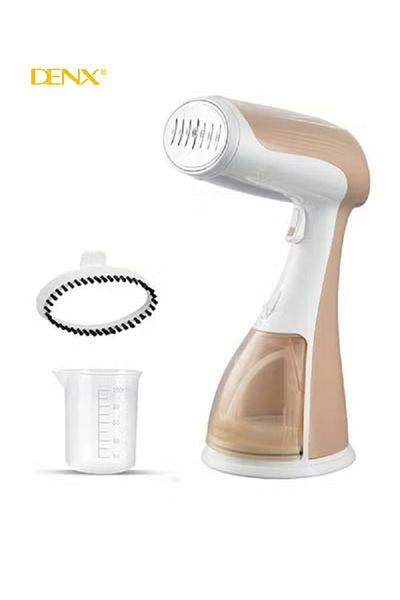 Denx مكواة بخار ملابس Dx1767 - فرشاة بخار كهربائية بقوة 1500 واط مع خزان مياه سعة 300 مل، متعددة الألوان
