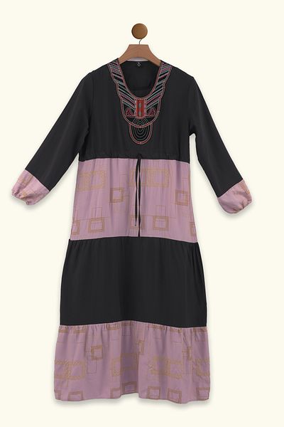 Lilo Co Geotribe Panel Dress