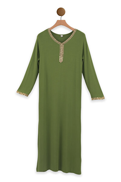 Lilo Co GoldenTrim Lounge Dress