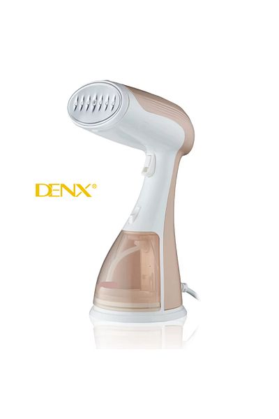 Denx مكواة بخار ملابس Dx1767 - فرشاة بخار كهربائية بقوة 1500 واط مع خزان مياه سعة 300 مل، متعددة الألوان