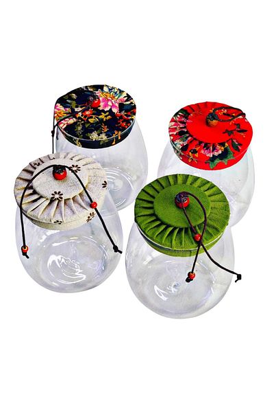 morponi Greta Glass Storage Container 1100 ml 1 Piece