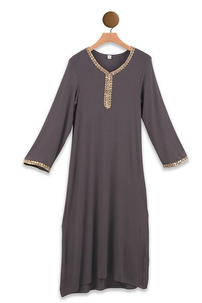 Lilo Co GoldenTrim Lounge Dress