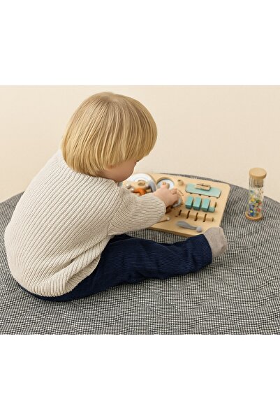 La Flore Mellifere OEKO-TEX® Sertifikalı Elyaf Dolgulu Keten Karışımlı Bebek ...