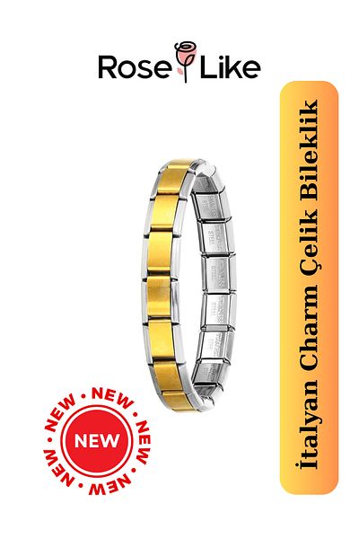 RoseLike Italian Charm Bracelet - Unwritten