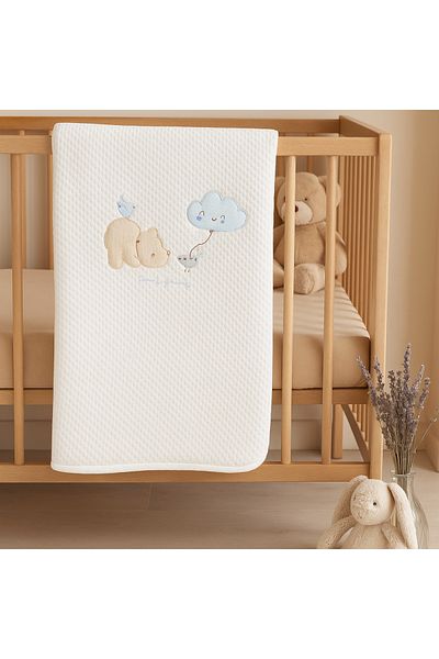 Bebitof Quilted Blanket Cute Birds