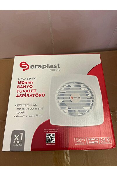 ISKO Banyo Tuvalet Aspiratörü 150'lik Havalandırma Fanı Süper Sessiz