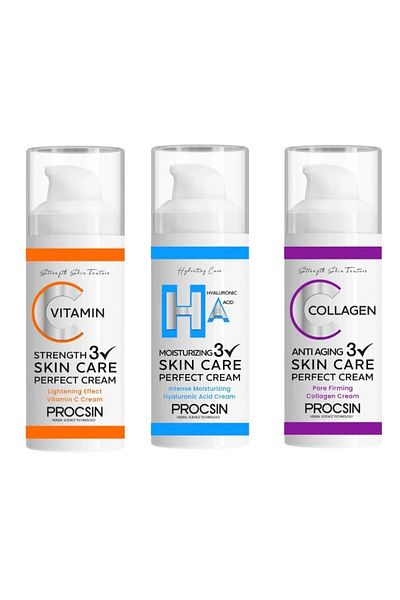 PROCSIN Hyaluronic Vitamin C Collagen Face Cream
