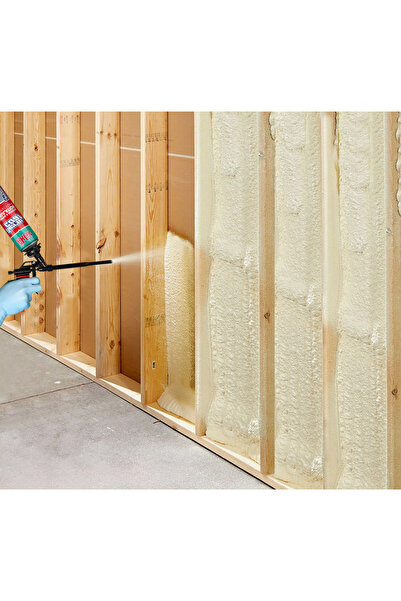 Akfix Thermcoat Poliüretan Termal Isı Ve Ses Yalıtım Sprey Köpük 4 Ad. Tabanca Ve Temizleyici Hediye