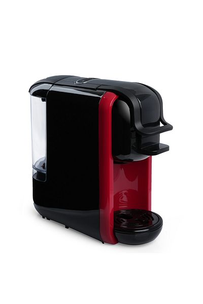 Klikonix 3 In 1 Multifunction Capsule Coffee Maker With Auto Shut Off 1450w 600ml Black