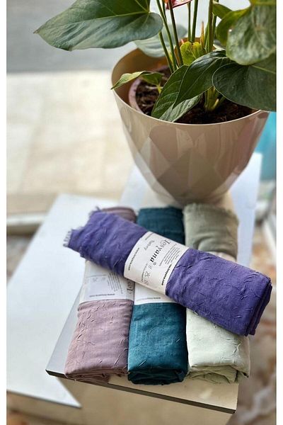 ELZE MODA شال BAMBU KRAŞ عالي الجودة