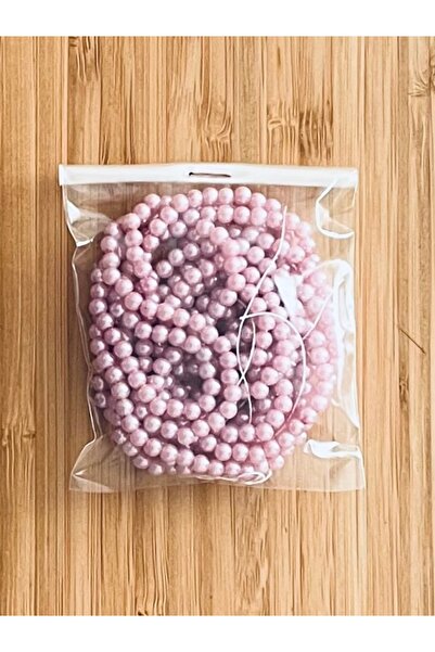 Nazarone Mărgele de perle din plastic de 4 mm 2 șuvițe. Aproximativ 400 buc. ...