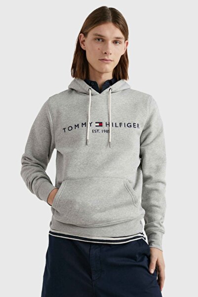Tommy Hilfiger Core Flag Logo Erkek Sweatshirt